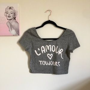 L’Amour Toujours CropTop
